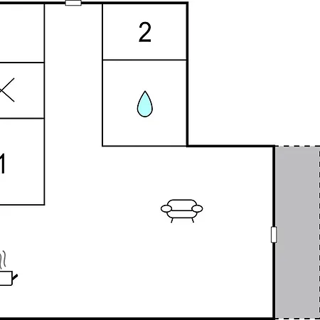 Two-bedroom In Dom wakacyjny